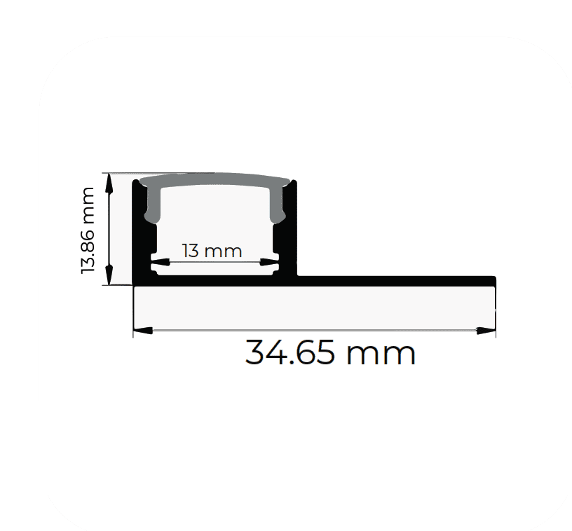 Edge Corner Trimless