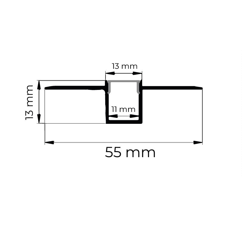 Slim Recessed Trimless